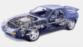 boitier LH Porsche 928 